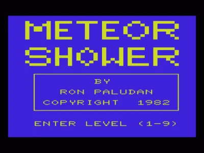 Meteor Shower box art