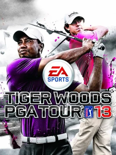 Tiger Woods PGA Tour 13 box art