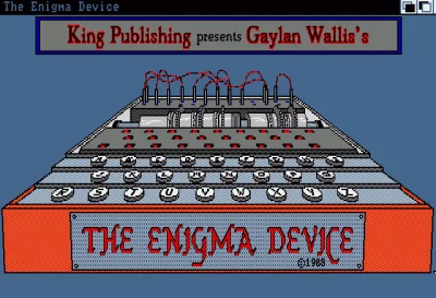 Enigma Device, The box art