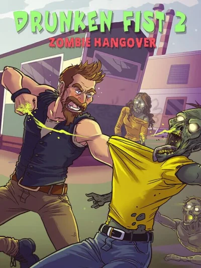 Drunken Fist 2: Zombie Hangover box art