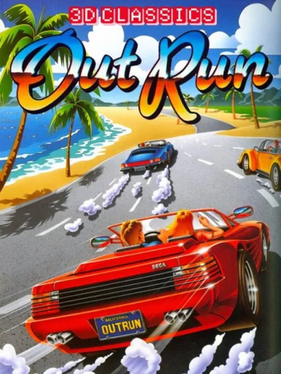 3D OutRun box art