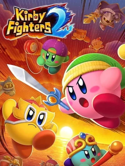 Kirby Fighters 2 box art