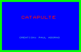 Catapulte box art