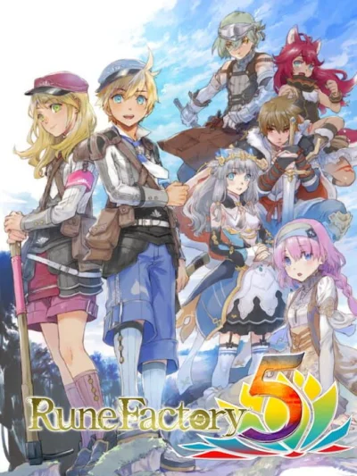Rune Factory 5 box art