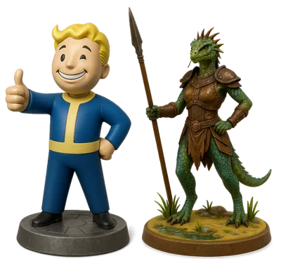 Fallout 4: Game of the Year Edition / The Elder Scrolls V: Skyrim - Special Edition box art