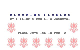 Blooming Flowers box art