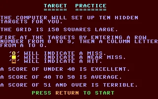 Target Practice box art