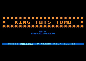 King Tut's Tomb box art