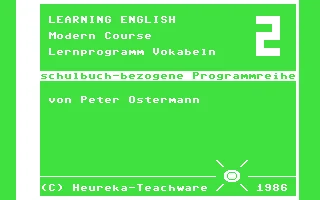 Learning English : Modern Course II box art