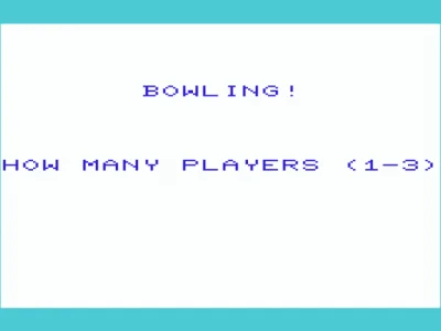 Bowling Champ box art