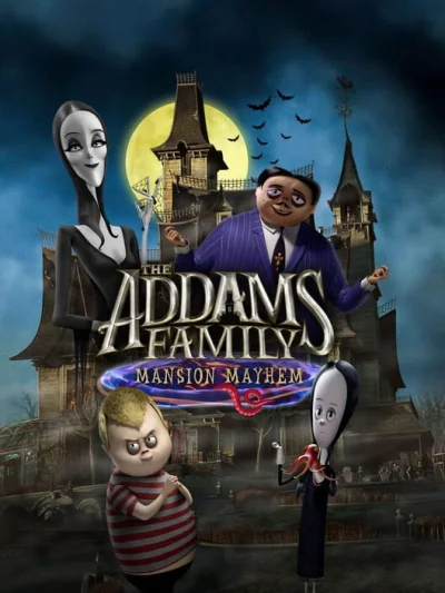 The Addams Family: Mansion Mayhem box art