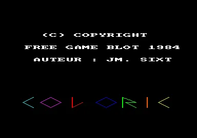Coloric box art
