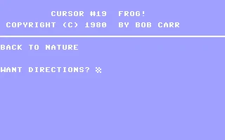 Frog! box art