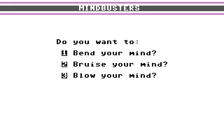 Mindbusters box art