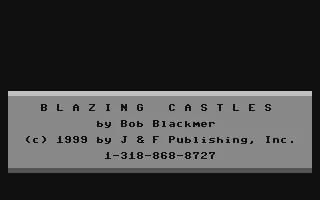 Blazing Castles box art