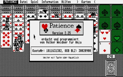 Patience box art