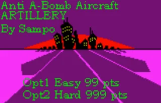 Anti A-Bomb Aircraft Artillery box art
