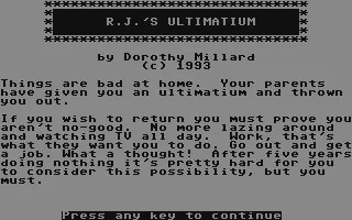 Rj's Ultimatum box art