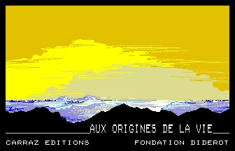 Aux Origines De La Vie box art