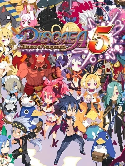 Disgaea 5: Alliance of Vengeance box art