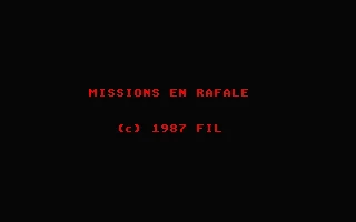 Missions En Rafale box art