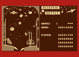 Asteroid Battle box art