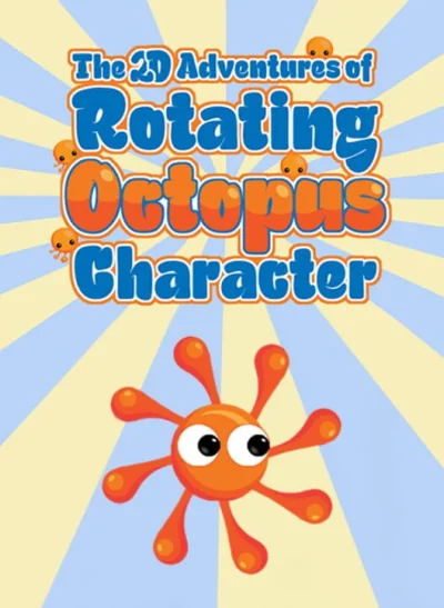 The 2D Adventures of Rotating Octopus Character box art