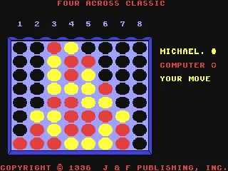 Four Across Classic box art