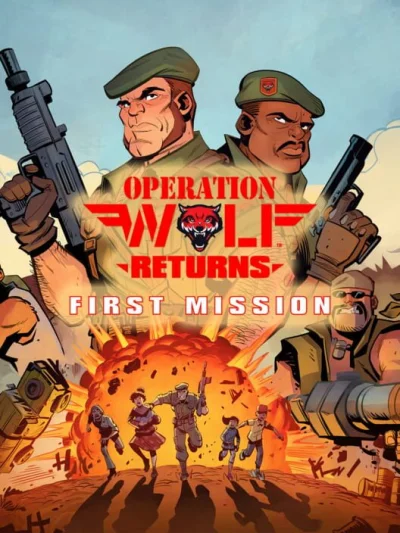 Operation Wolf Returns: First Mission box art