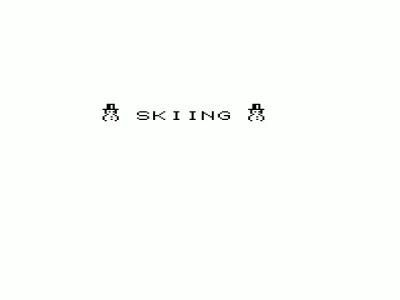 Skiing box art