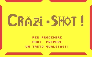 Crazi Shot box art