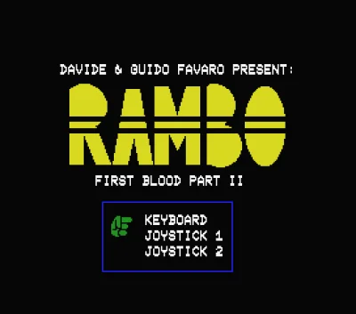 Rambo: First Blood Part II box art