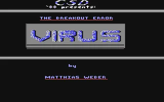 Virus : The Breakout Error box art