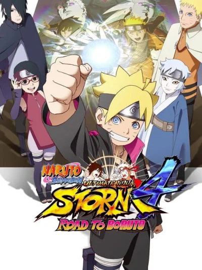 Naruto Shippuden: Ultimate Ninja Storm 4 - Road to Boruto box art