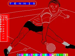 Tennis box art