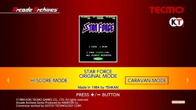 Arcade Archives Star Force box art