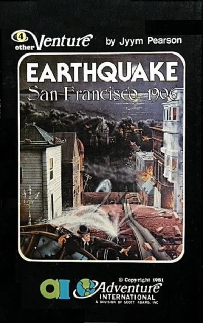 Earthquake San Francisco 1906 box art