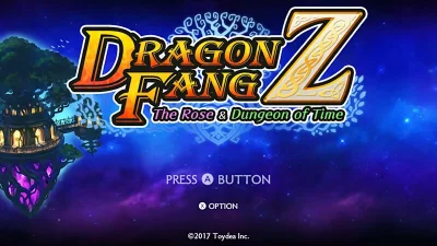 DragonFangZ - The Rose & Dungeon of Time box art