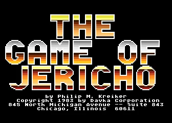 Game Of Jericho, The box art