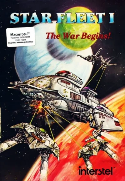 Star Fleet I: The War Begins! box art