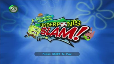 Spongebob Squarepants - Underpants Slam ! box art