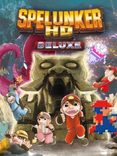Spelunker HD Deluxe box art