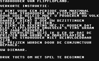 Stadhouder van Flipflopland box art