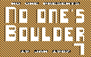 No One's Boulder 07 box art