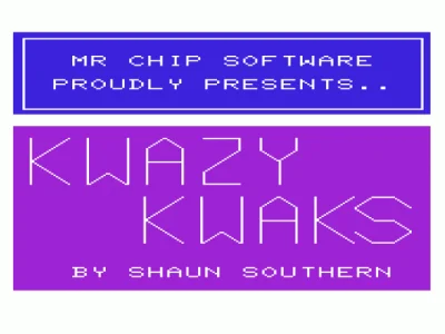 Kwazy Kwaks box art