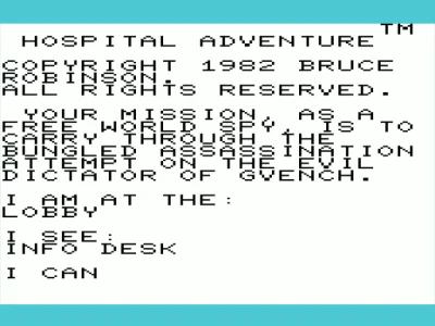 Hospital Adventure box art