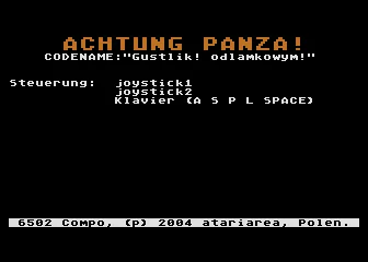 Achtung Panza! box art