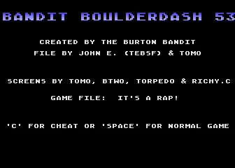 Bandit Boulderdash 53 box art