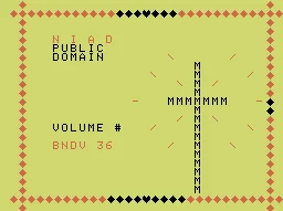 Niad Public Domain - Volume 36 box art