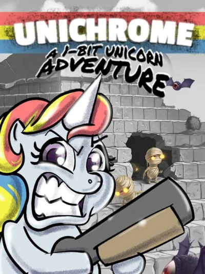 Unichrome: A 1-Bit Unicorn Adventure box art